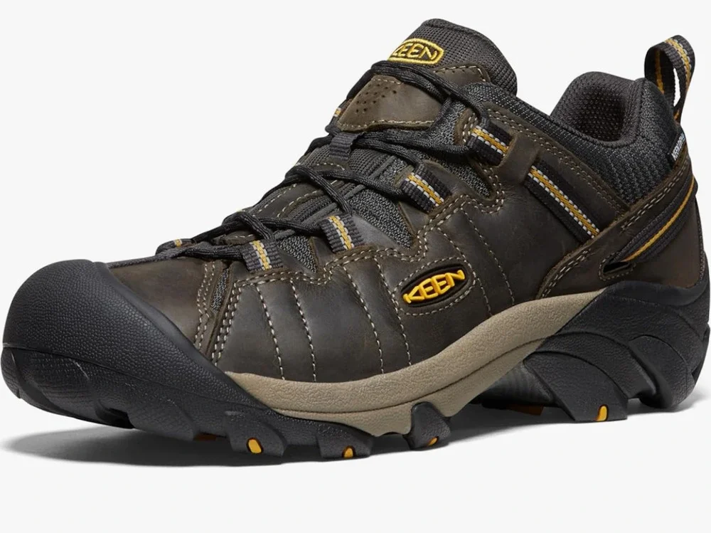 KEEN Men's Targhee 2 Low Height Waterproof Hiking Shoes, 8.5 US